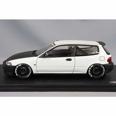 イグニッションモデル 1/18 ホンダ シビック (EG6) ホワイト