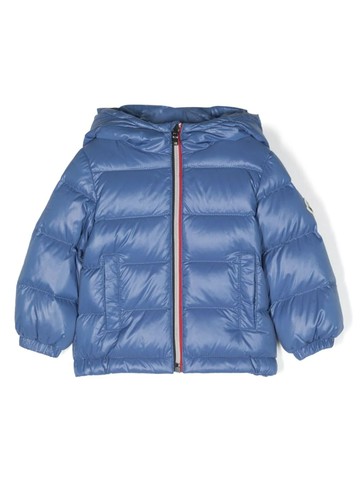 MONCLER KIDS New Aubert shiny nylon down jacket Boy