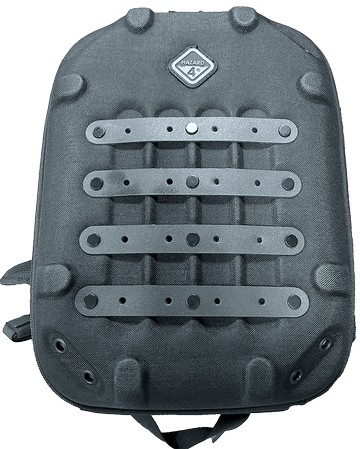 (僅一個展示品)hazard 4 bkp-grl-blk硬殼網格後背筆電包(黑)