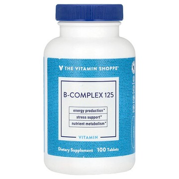 The Vitamin Shoppe, B-Complex 125，100 片