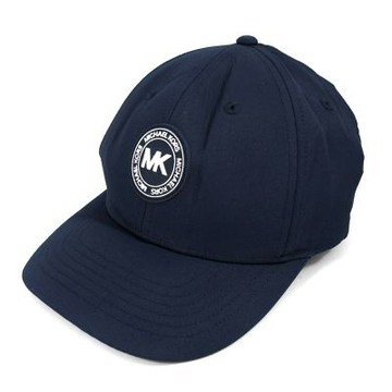 MICHAEL KORS 大圓標LOGO潮款棒球帽(子夜藍)