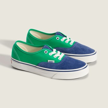 Authentic 綠色/藍色滑板鞋