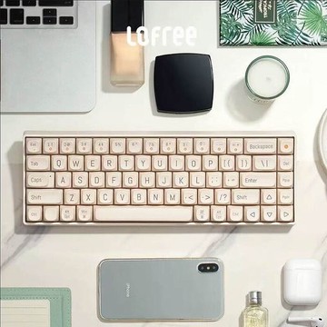 Lofree洛斐 小翹68三模機械鍵盤 贈注音輸入轉印貼紙