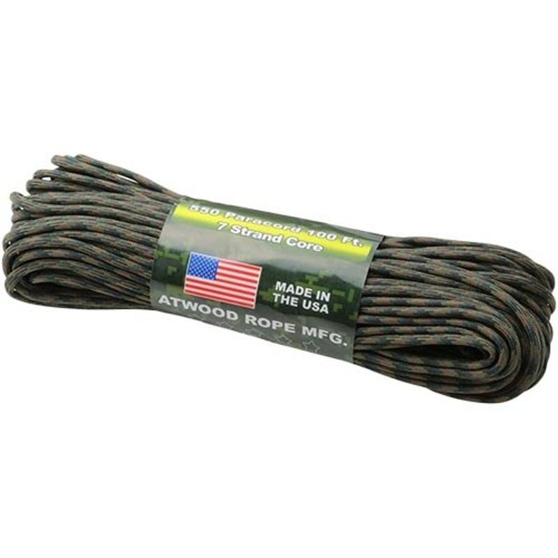 アトウッドロープ Atwood Rope パラコード 30m 44022 ウッドランド キャンプ アウトドア ロープ コード 通販  LINEポイント最大0.5%GET | LINEショッピング