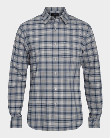 Men's Oceanic Plaid Sport Shirt