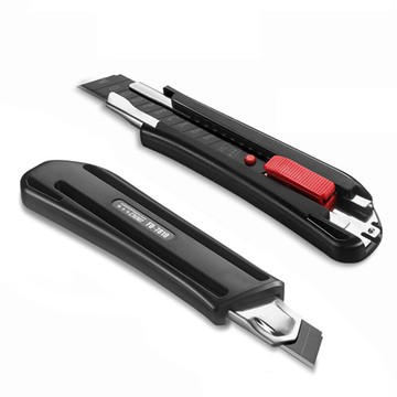 通用美工刀木工刀架削筆刀辦公隨身墻布快遞裁紙刀美i工刀片