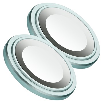 OWEIDA 歐威達 星耀鋁金屬鏡頭保護鏡/鏡頭環 雙眼 綠色  1組  iPhone 15/15Plus