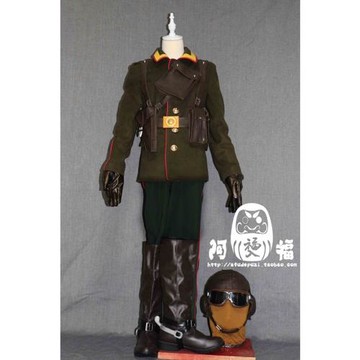 【阿福】彩虹六號 耶格 精英駕駛  cos服裝 /cosplay