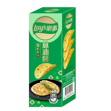 樂事點心系列 蔥油餅口味洋芋片48g/盒