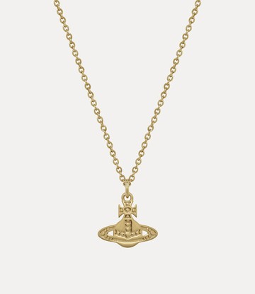 Vivienne Westwood Marinetta Pendant Necklace Gold Swarovski Crystals Women