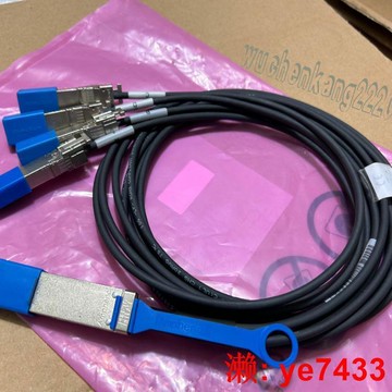 特賣～原裝安費諾40G轉10G QSFP轉SFP+40G壹分四100G轉25G萬兆DAC光纖線