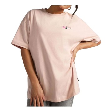 (WMNS) Converse Chuck Taylor High Summer Art OS Tee 'Pink Sage'