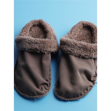 兒童棉拖鞋男童防水洞洞鞋秋冬款加絨可拆卸中大童女童保暖外穿鞋