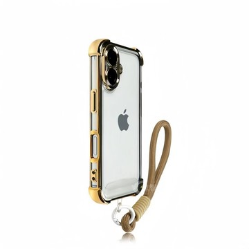 掛繩氣囊 手機殼 帶鏡頭膜 防摔殼 適用 iPhone 17 16 14 13 12 15 11 Pro max 保護殼