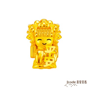 【J'code真愛密碼金飾】白沙屯  保平安媽祖硬金擺件