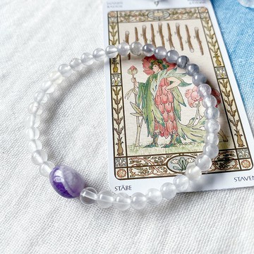 紫雁 天然礦石 水晶手環