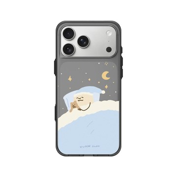 iPhone 17 Pro Max Clear (相機按鈕) 酷墨灰 - 咻咻熊 XiuXiubear - 晚安泥