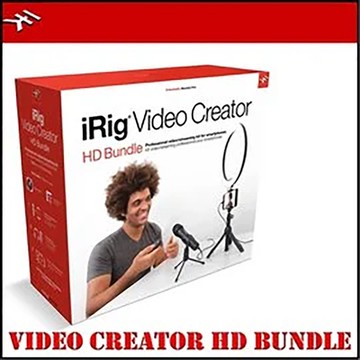IK multimedia iRig Video Creator HD Bundle 視訊/直播/影片拍攝 超完整套裝組