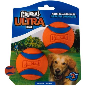 (2入)CHUCKIT-耐咬彈力球