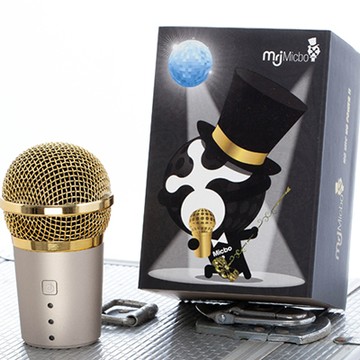 MRJ 周杰倫 麥克風造型 行動電源 - 黃金秘密麥寶