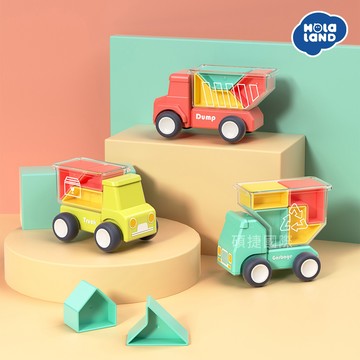 HolaLand 歡樂島 - 環保大車隊_親子桌遊