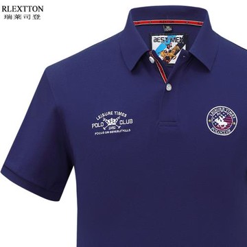 2025夏季短袖翻領體恤衫刺繡T恤男T有領上衣服潮流休閑POLO衫大牌