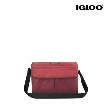 IGLOO 軟式保冷包 66484 【紅】 COLLAPSE & COOL 6 / 城市綠洲 (露營 踏青 保鮮  保冷袋 外送 生鮮購物)