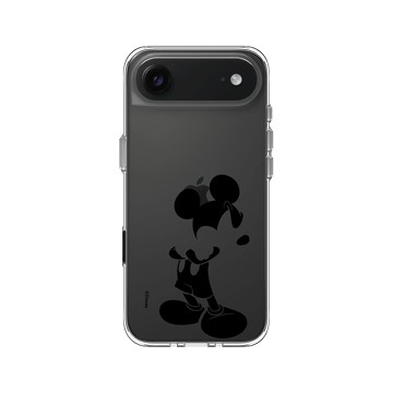 iPhone Air Clear Case（相機按鈕） 透明 - 迪士尼-米奇 Mickey - 黑標款-米奇只有黑色