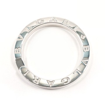 【日本直送 二手美品】寶格麗 BVLGARI 鑰匙圈 吊飾 品牌標誌 925純銀 經拋光處理