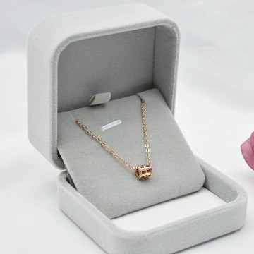 925純銀小蠻腰項鏈簡約小眾設計網紅學生鎖骨鏈韓版氣質女ins吊墜