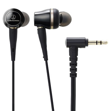 audio-technica 鐵三角 高音質耳塞式耳機 原廠保固  ATH-CKR100  黑色