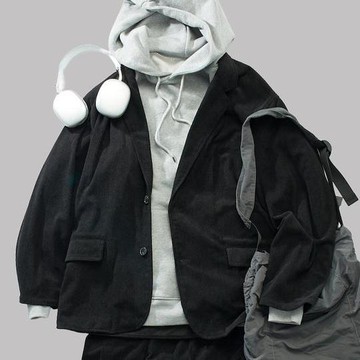 FREAK'S STORE 寬鬆版型燈芯絨套裝 / 西裝外套 / 寬腿褲