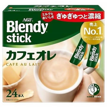 AGF Blendy 經典咖啡歐蕾風味即溶飲品  8.2g  24條  1盒