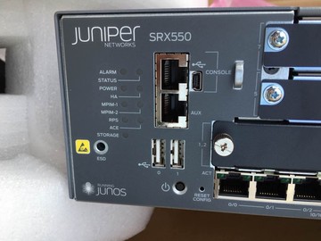 Juniper SRX550 6電口+4光口千兆硬件防火墻 質保4個月