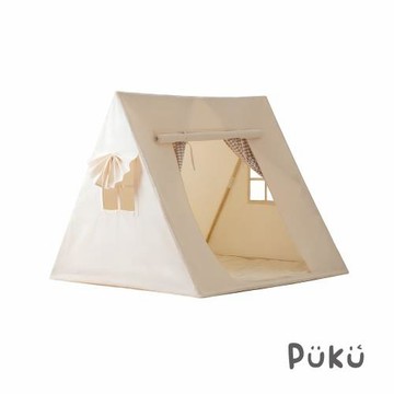 【PUKU 藍色企鵝】「UNI有你宅」小房子遊戲帳篷(含軟墊)
