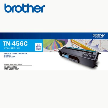 BROTHER TN-456C 原廠高容量藍色碳粉匣 單支 多入優惠 公司貨
