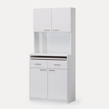 SHIRAI 日式多功能四門附抽餐櫥櫃