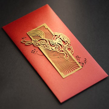 馬年雕飾紅包 ─ 飛躍