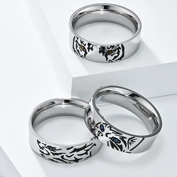 STEEL 鋼戒。虎、狼與貓 （貓10號現貨供應中）| TM