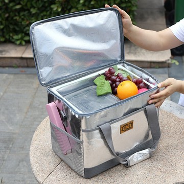 ⚡桃園貨 外送箱 外送小箱 機車保溫箱 熊貓外送箱 熊貓大箱 ubereats 大箱【3157人收藏】便攜大容量外賣保溫