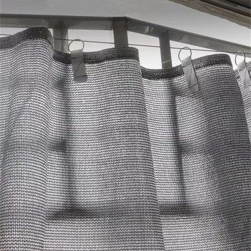 免運 遮陽 遮陽網加密加厚家用隔熱陽臺遮陽簾防雨水堅固耐用戶外庭院烏紗網91L公司貨 快速出貨