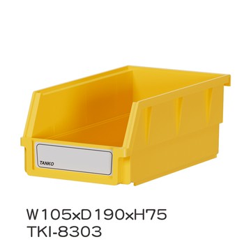 天鋼  tki-8303 24入/箱 零件收納盒  零件盒 物料盒 整理盒 背掛零件盒