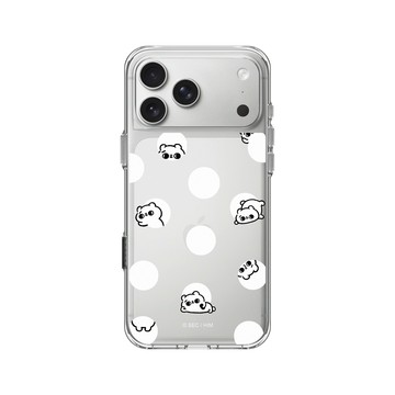 iPhone 17 Pro Max Clear Case（相機按鈕） 透明 - 爽爽貓 Song Song Meow by SECOND - 點點空間