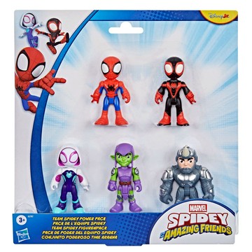 漫威蜘蛛人與他的神奇朋友們 3吋人物五入組ToysRUs玩具反斗城