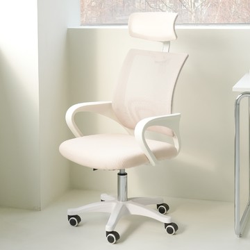 DANIKA 學生辦公網椅  白色  600 x 545 x 1040~1215 mm