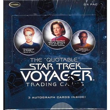 The Quotable Star Trek Voyager Trading Card スタートレック ヴォイジャー 名言トレーディングカード 送料無料 通販 Lineポイント最大0 5 Get Lineショッピング