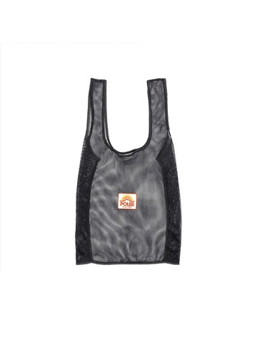 Mesh Path Tote Bag - Black