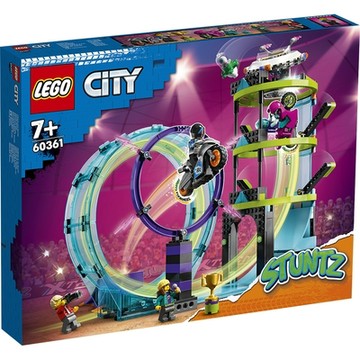 樂高LEGO 城市系列 - LT60361 終極特技摩托車手挑戰組