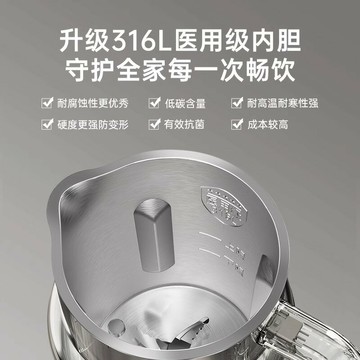 BRUNO2025升級豆漿機破壁機家用全自動多功能小型迷你1-2人料理機