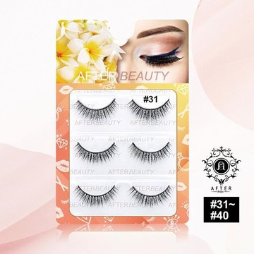 艾芙特3D立體水貂絲睫毛#31~#40(多款供選)